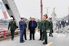 Construction of new Phong Chau bridge kicks off