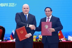 Vietnamese, Russian PMs agree on major orientations for bilateral ties