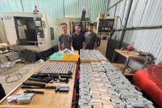 Illegal weapons workshops dismantled in HCM City, Dong Nai