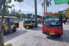 Hàng trăm chủ xe điện ở Cửa Lò lo mất kế sinh nhai vì quy định mới