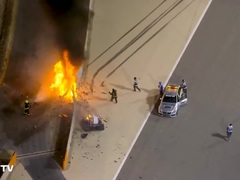 Hình ảnh tai nạn của Romain Grosjean trên đường đua F1 Bahrain 2020