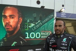 Hamilton giành chiến thắng chặng thứ 100, ghi danh vào lịch sử giải F1