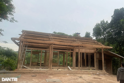 Náo nức công trường xây ký túc xá giúp học sinh nghèo biên giới Việt - Lào