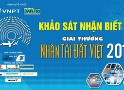 Khảo sát nhận biết Giải thưởng Nhân tài Đất Việt năm 2018