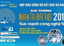 Sắp công bố kết quả sơ khảo “Giải thưởng Nhân tài Đất Việt 2018”