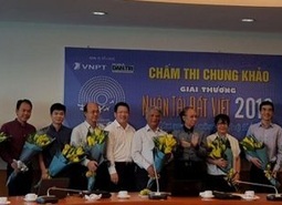 Đang chấm Chung khảo Nhân tài Đất Việt 2018 lĩnh vực CNTT