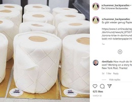 Thoát cảnh phá sản nhờ sản xuất bánh nướng hình giấy toilet