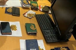 Nearly 7kg of suspected gold seized at Cat Bi Airport