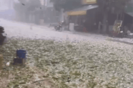 Hailstorm damages crops and homes in Cao Bang