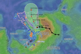 Tropical Storm Maysak forms, heavy rain forecast from tonight