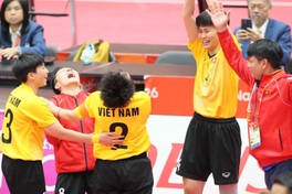 Vietnamese women's sepak takraw team retain Asiad gold