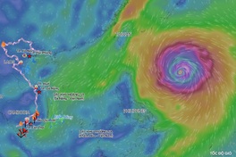 Super typhoon Champi threatens East Sea with strong winds