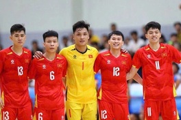 Vietnamese futsal team climbs five places in FIFA world rankings