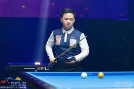 Bao Phuong Vinh wins bronze at World Cup Billiards Antwerp 2025