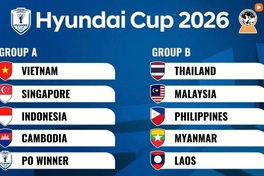 Vietnam to play Indonesia in ASEAN Championship 2026 group stage