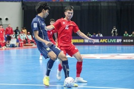 Vietnam lose 0-1 to Thailand, finish second in Group B at Futsal Asian Cup
