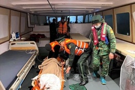 Japanese tourist rescued after suffering stroke at sea