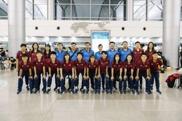 Vietnam women’s futsal team play friendlies in Japan