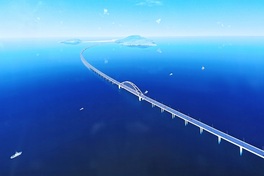 Material shortages hit 18km sea bridge project in Ca Mau