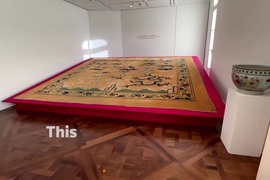 Tấm thảm rồng năm móng thời nhà Minh bán giá cao kỷ lục hơn 160 tỷ đồng