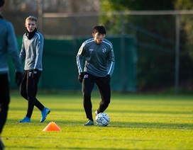 Văn Hậu tập buổi đầu tiên tại Heerenveen sau SEA Games 30