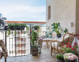 Sửng sốt với những ban công chỉ 3m2 nhưng vẫn đầy đủ tiện nghi