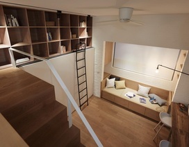 Tuyệt chiêu thiết kế cho ngôi nhà 25m2 vẫn rộng rãi, đầy đủ tiện nghi