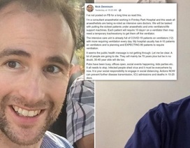 Tâm thư của bác sĩ phải lựa chọn giữa con trai và cuộc chiến chống dịch