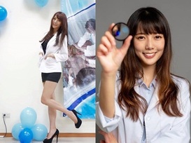 Nữ bác sĩ thú y xinh đẹp chân dài miên man