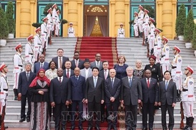 State President receives newly-appointed foreign ambassadors