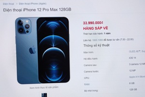 iPhone 12 Pro Max "cháy hàng" ở Việt Nam, bị dân buôn thổi giá cao