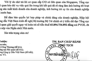 19 lần đòi hải quan hoàn thuế không xong, PVOil cầu cứu Hiệp hội Xăng dầu