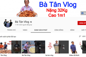 "Ăn theo" bà Tân, kênh YouTube ông già, bà già mọc lên như nấm