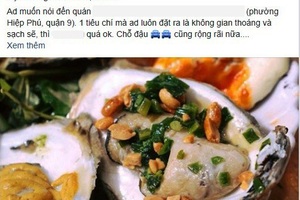 “Ăn theo” giải AFF Cup, quán ăn bán hàu giá “sốc” chỉ 1.000 đồng/con