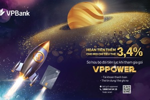 "Bão hoàn tiền" với gói sản phẩm VPPower từ VPBank