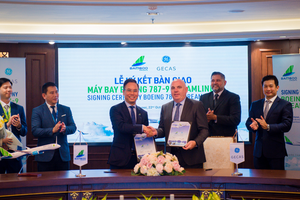 Bamboo Airways chính thức nhận bàn giao hai máy bay Boeing 787-9 Dreamliner