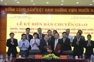 Bộ Nông nghiệp bàn giao 5 tập đoàn, tổng công ty về “siêu ủy ban”