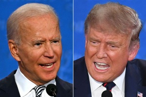 Bầu cử Mỹ 2020: Trump - Biden "khẩu chiến" trước giờ G