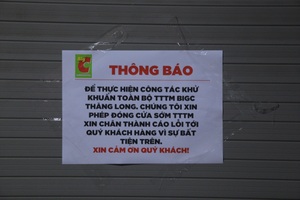 Big C Thăng Long nói gì về việc tạm đóng cửa do ca bệnh Covid-19?