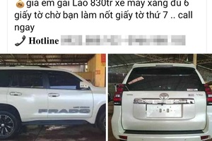 Bùng nổ ô tô cũ biển Lào bán giá siêu rẻ tại Việt Nam