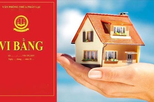 Cảnh báo dùng vi bằng để lừa bán nhà đất