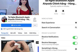 Cảnh giác chiêu trò lấy hình ảnh của cửa hàng uy tín để bán hàng online