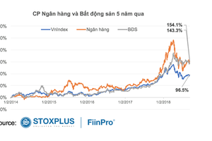 “Bắt mạch” tăng trưởng dòng cổ phiếu ngân hàng, bất động sản