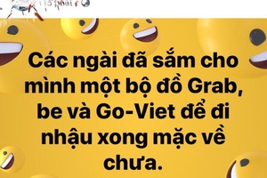Dân nhậu rủ nhau mua áo, mũ xe ôm để “né” đo nồng độ cồn