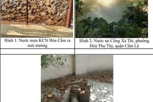 Đề nghị xử phạt 2 công ty lén xả thải bẩn ra môi trường