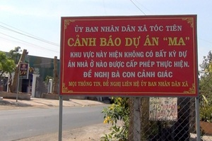 Dự án "ma", lừa đảo làm xấu thị trường địa ốc, Bộ Xây dựng nói cách dẹp