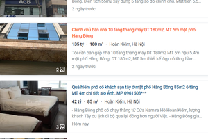 Đua nhau bán nhà phố cổ mùa dịch: 1,1 tỷ đồng/m2, đắt kỷ lục!
