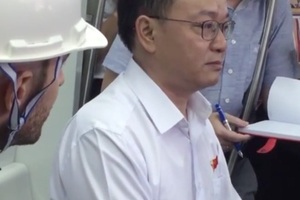 Đường sắt Cát Linh - Hà Đông: Giám đốc người Trung Quốc bị cách ly