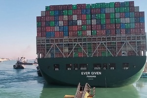 Siêu tàu container Ever Given đã được thả khỏi kênh đào Suez