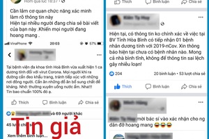 Facebook thẳng tay xử lý những nội dung giả mạo về virus corona